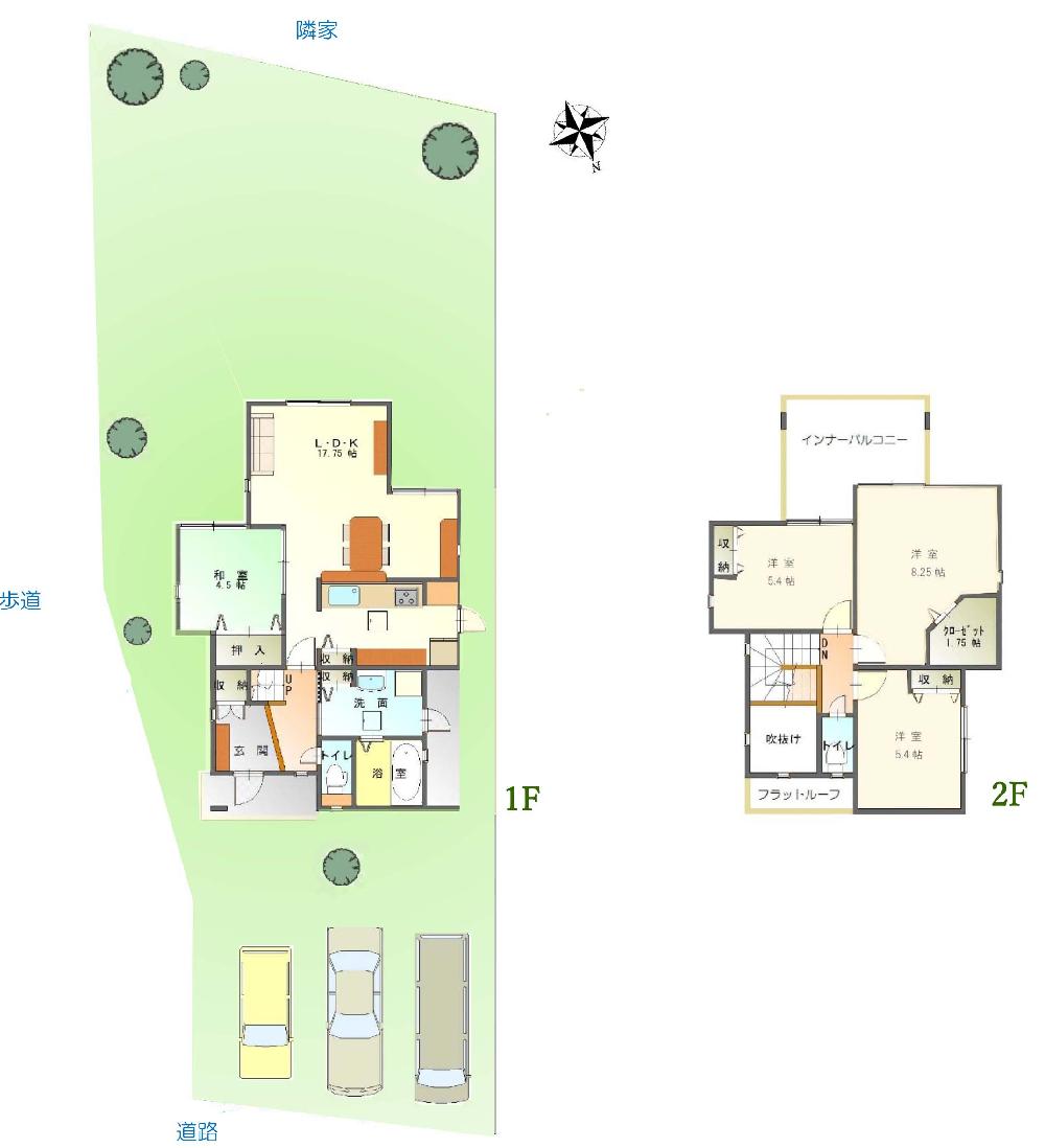 1Ｆ・間取り図