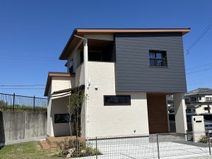 逢坂７丁目C号地コンセプトハウス外観